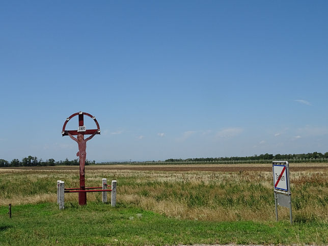 Tadten, Holzkreuz Obere Hauptstrae