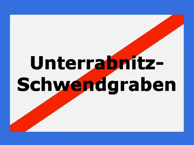 Unterrabnitz-Schwendgraben, Ortstafel