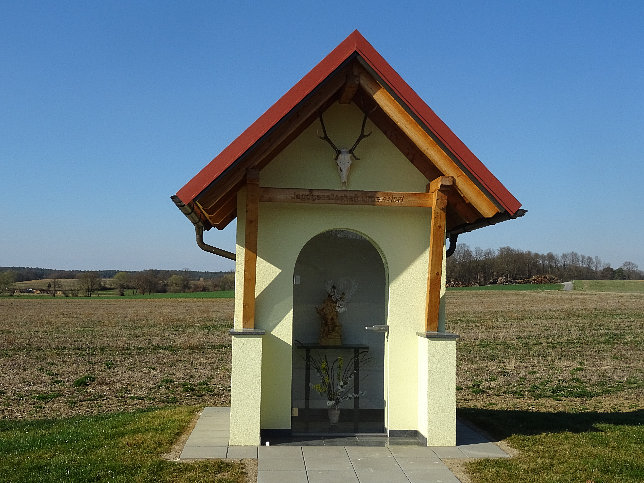Urbersdorf, Bildstock des Heiligen Hubertus