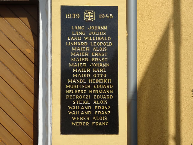 Wallendorf, Kriegerdenkmal