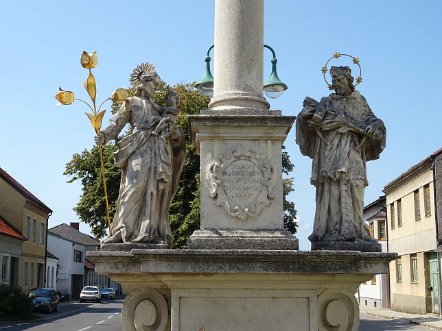 Weiden am See, Dreifaltigkeitssäule