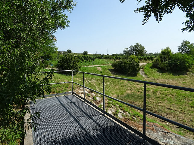 Weiden am See, Rückhaltebecken