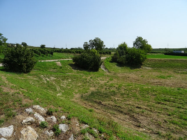 Weiden am See, Rückhaltebecken
