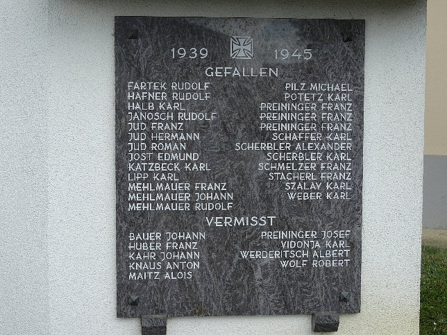 Windisch Minihof, Kriegerdenkmal