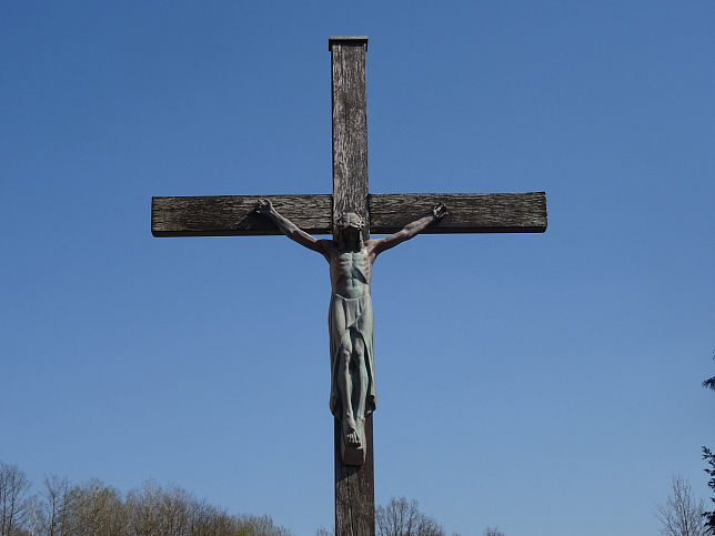 Zahling, Friedhofskreuz