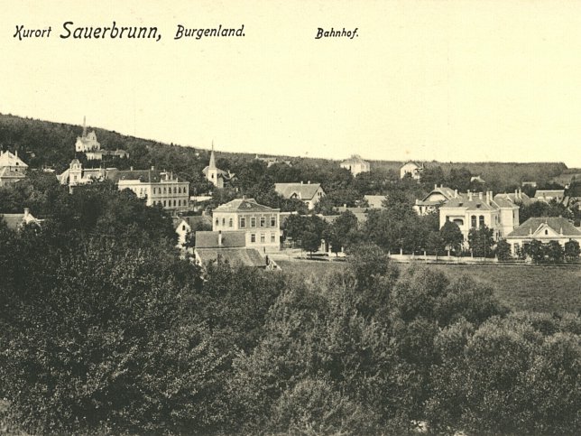 Bad Sauerbrunn, Bahnhof