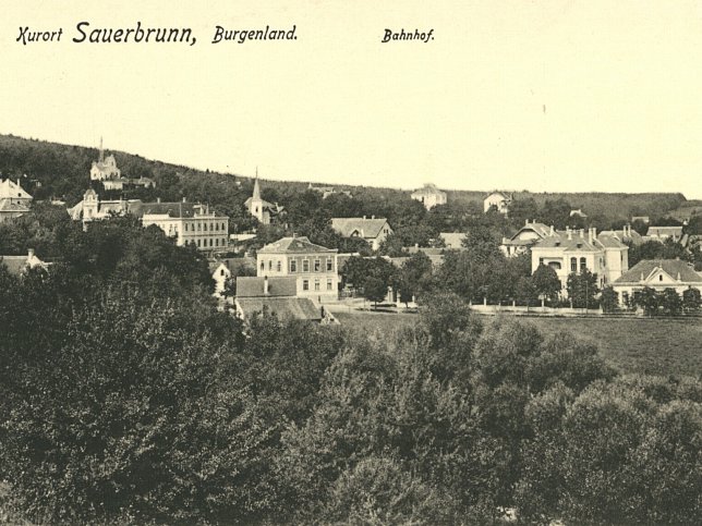 Bad Sauerbrunn, Bahnhof