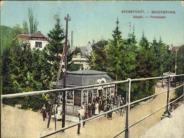 Bad Sauerbrunn, Promenade