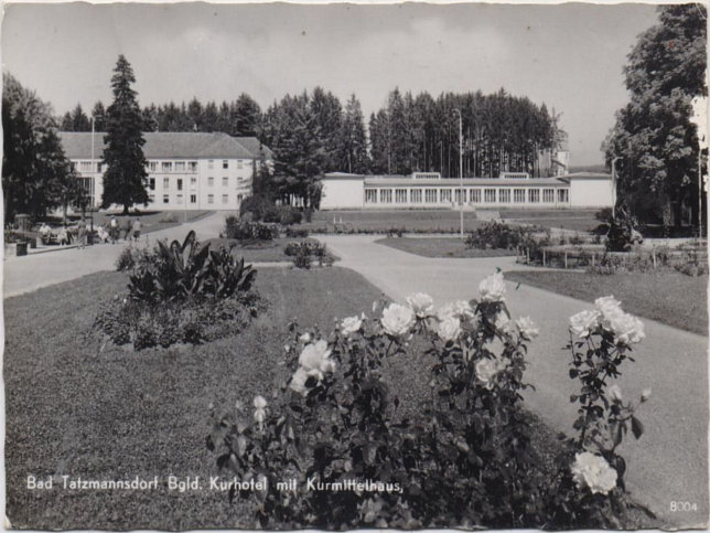 Bad Tatzmannsdorf, Kurhotel mit Kurmittelhaus