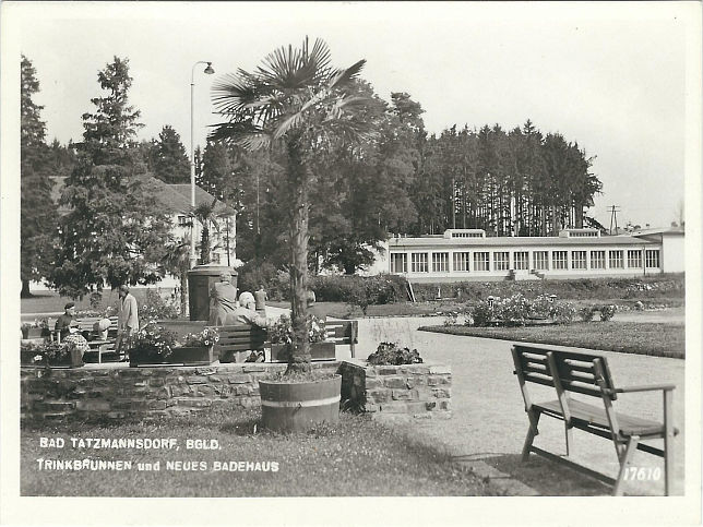 Bad Tatzmannsdorf, Trinkbrunnen und neues Badehaus