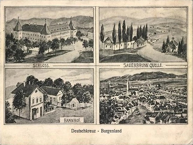 Deutschkreutz, Mehrbildkarte