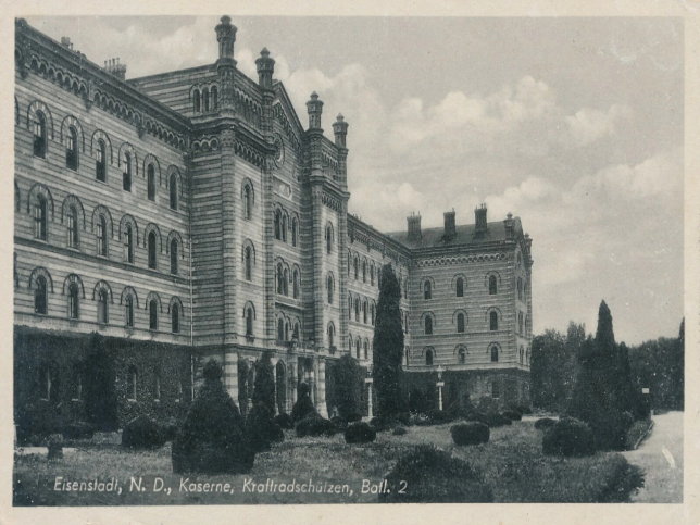 Eisenstadt, Kaserne, Kraftradsch�tzen