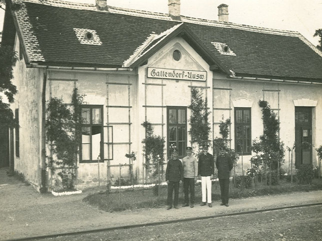 Gattendorf, Bahnhof