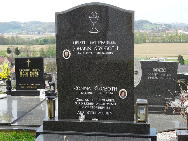 Gromrbisch, Pfarrer Johann Kroboth