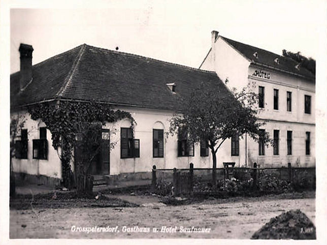 Gropetersdorf, Gasthaus und Hotel Saufnauer