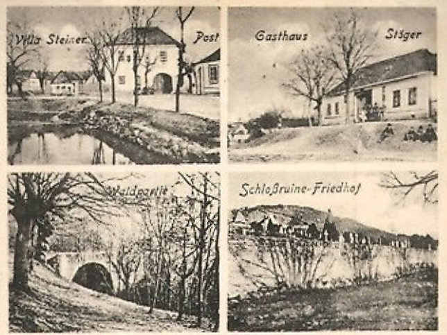 Hornstein, Mehrbildkarte