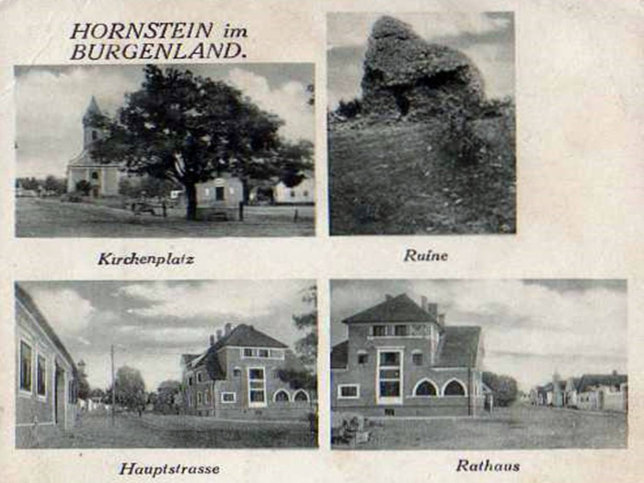 Hornstein, Mehrbildkarte