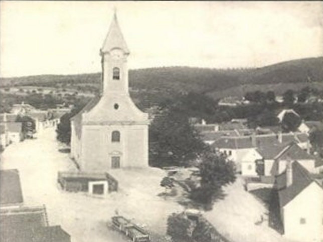 Hornstein, Totale mit Kirche