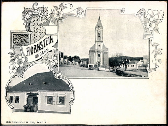 Hornstein, Mehrbildkarte