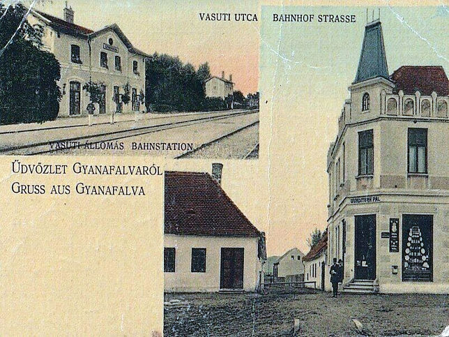 Jennersdorf, Bahnhof, 1908