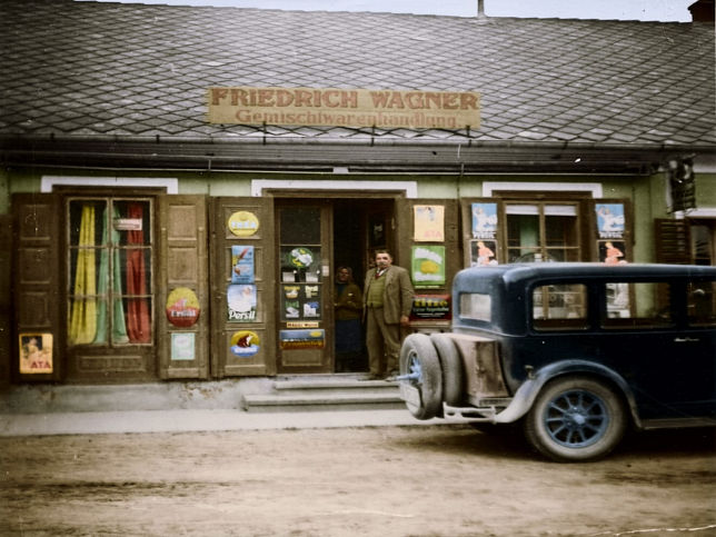 Jennersdorf, Gemischtwarenhandlung Friedrich Wagner
