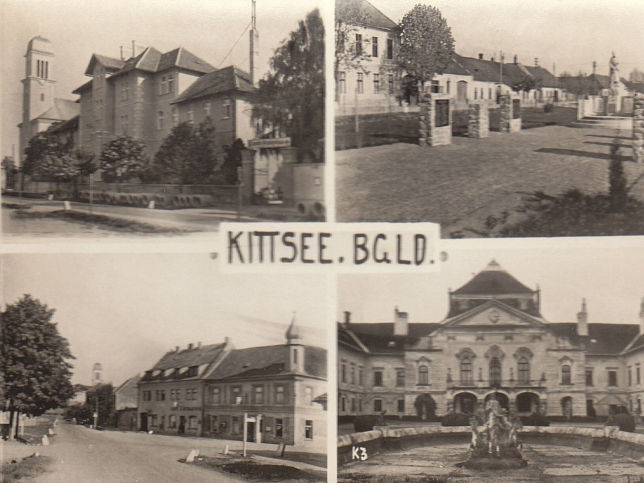 Kittsee, Schloss und Kriegerdenkmal