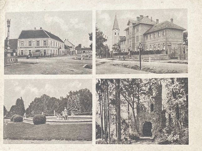 Kittsee, Mehrbildkarte