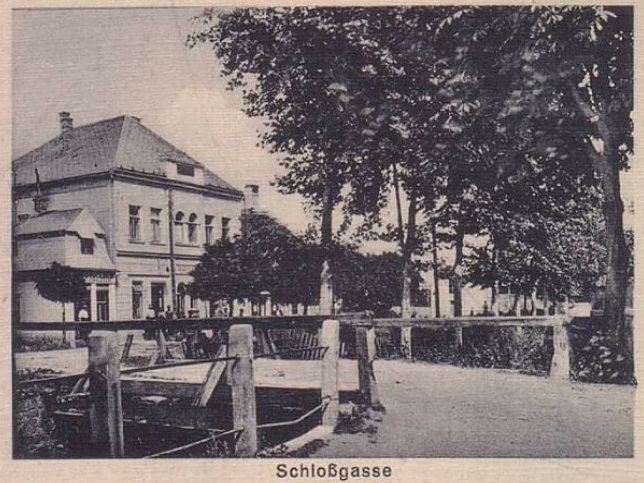 Lackenbach, Schlossgasse und Postgasse