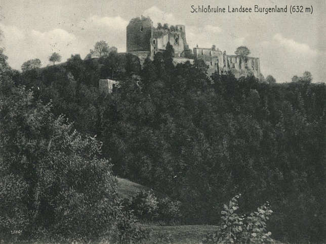 Landsee, Schlossruine