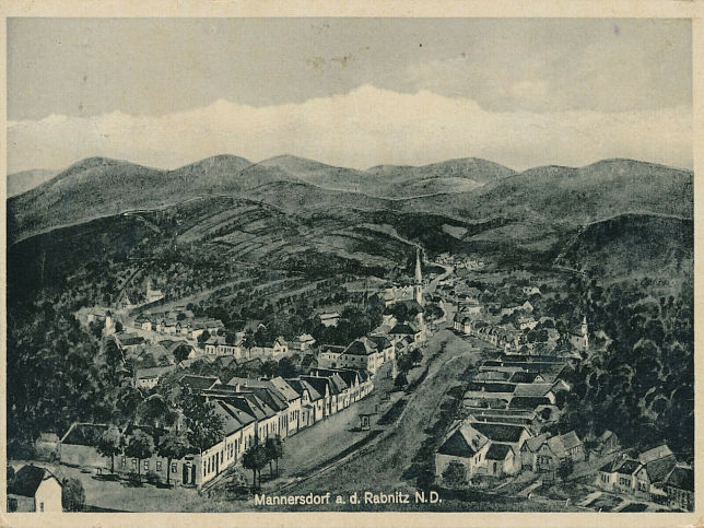 Mannersdorf an der Rabnitz, Ortsansicht