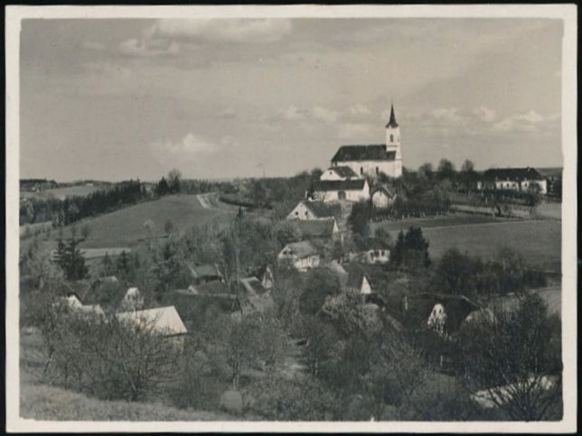 Maria Bild, Ortsansicht mit Wallfahrtskirche