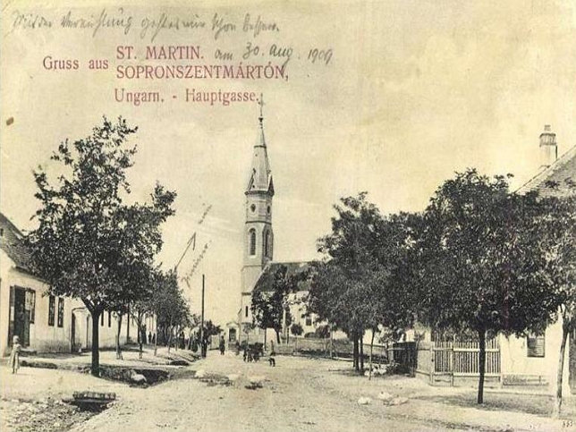 Markt St. Martin, Hauptgasse, 1909