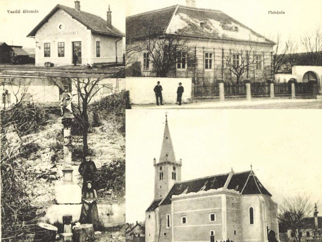Neckenmarkt, Gruss aus Neckenmarkt, 1910