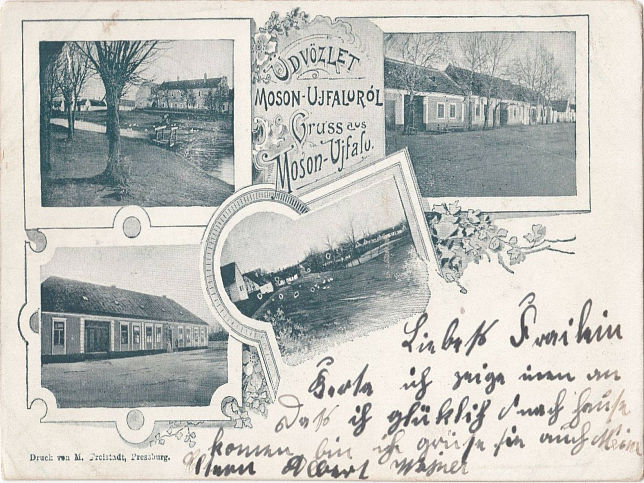 Neudorf bei Parndorf, Mehrbildkarte