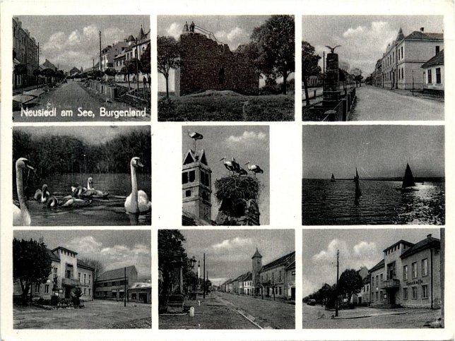 Neusiedl am See, Mehrbildkarte