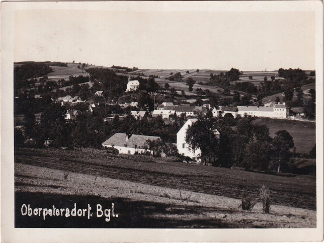 Oberpetersdorf, Ortsansicht