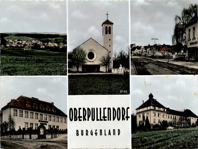 Oberpullendorf, Mehrbildkarte