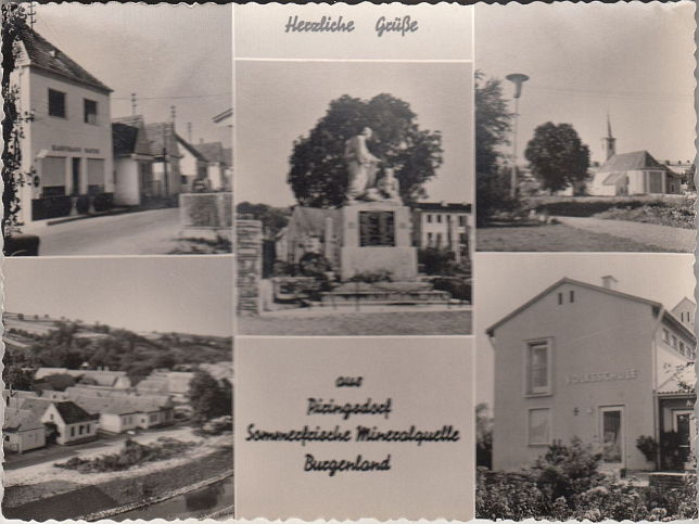 Piringsdorf, Mehrbildkarte