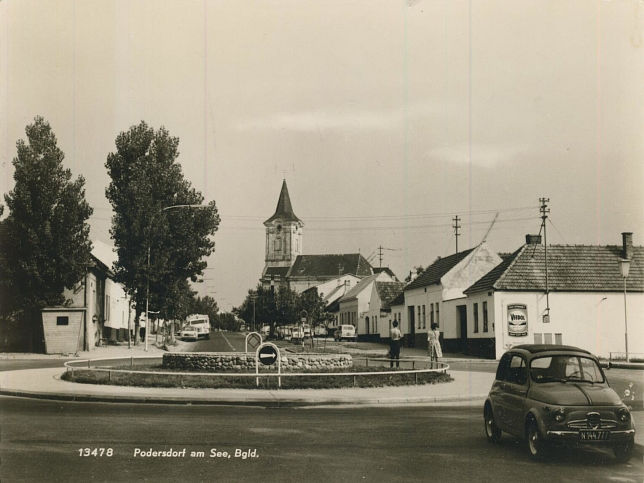 Podersdorf, Straßenbild