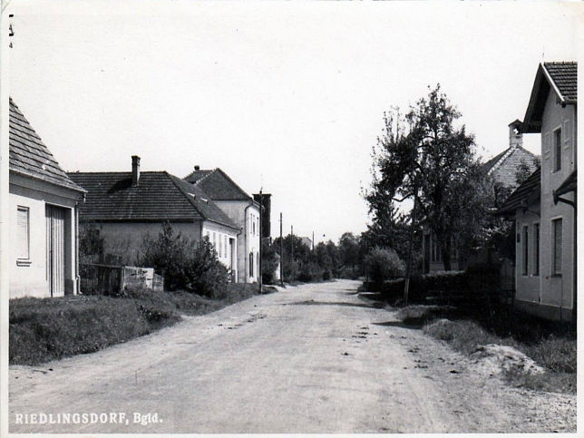 Riedlingsdorf, Straenansicht