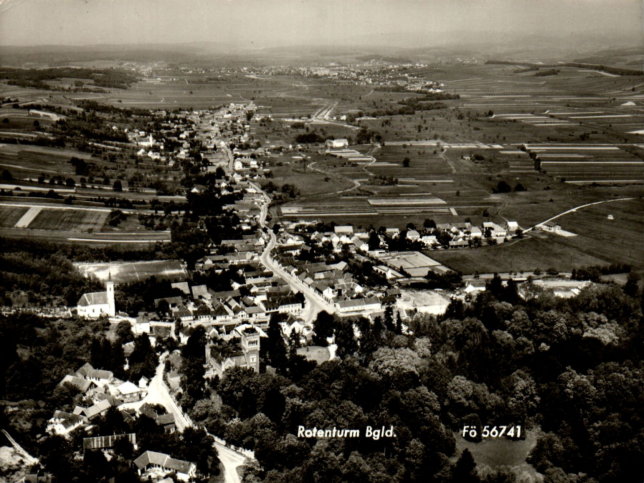 Rotenturm, Fliegeraufnahme