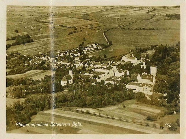 Rotenturm, Fliegeraufnahme