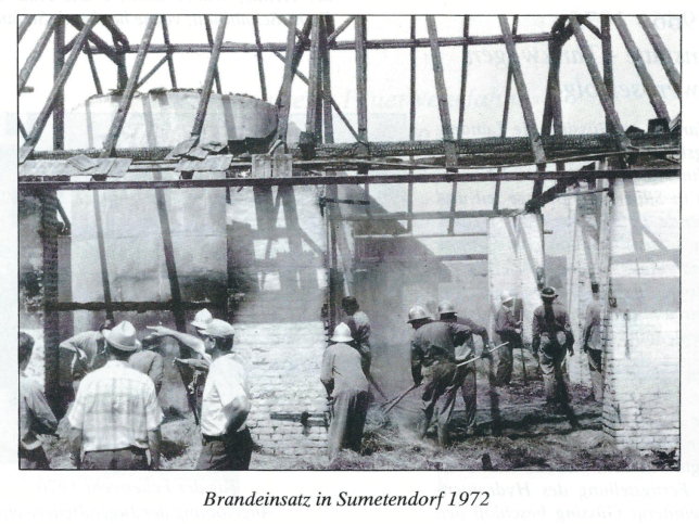 Sumetendorf, Brandeinsatz