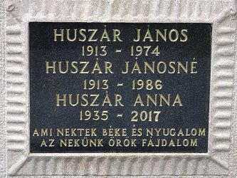 Friedhof Jakabh�za (Jakobshof)