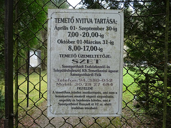 Friedhof Jakabh�za (Jakobshof)