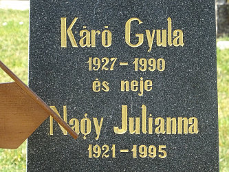 Friedhof Pinkamindszent