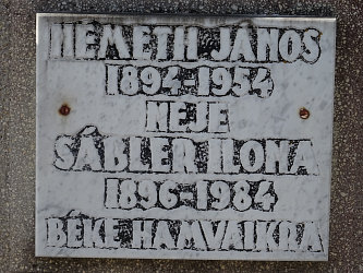 Friedhof Pinkamindszent