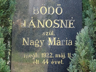 Friedhof Pinkamindszent