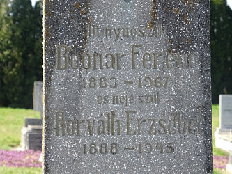 Friedhof Pinkamindszent