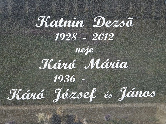 Friedhof Pinkamindszent